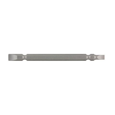 DRIVE BIT DOUBLE ENDED SLOT 5MM + SLOT 7MM X 100MM